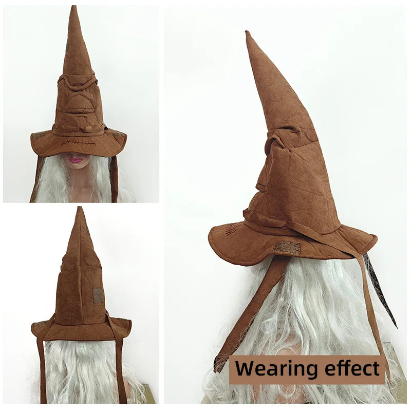 Leather Witch Wizard Sorting Hat