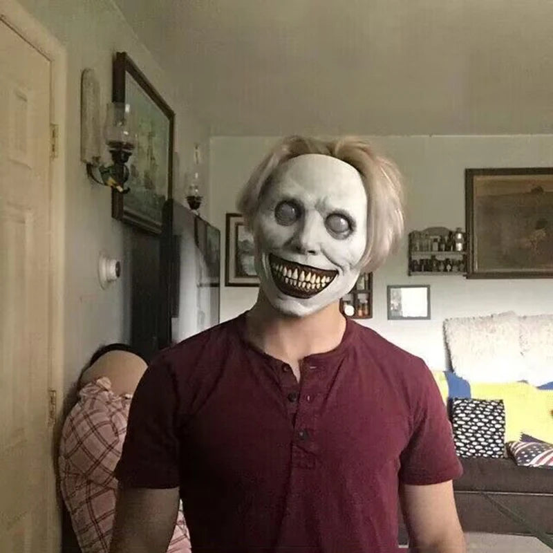 Smiling Demon Horror Mask