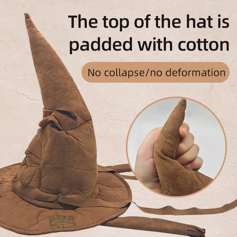 Leather Witch Wizard Sorting Hat