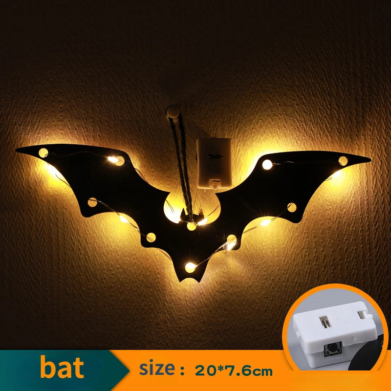 Halloween LED Hanging Castle and Ghost Lights