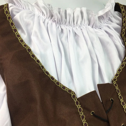 Adult Pirate Costume Set Captain Jack Sparrow