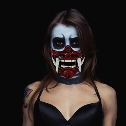 Japanese Samurai Devil Warrior Mask