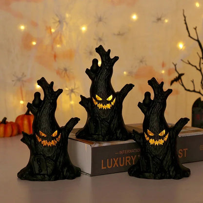 Halloween LED Ghost Tree Light