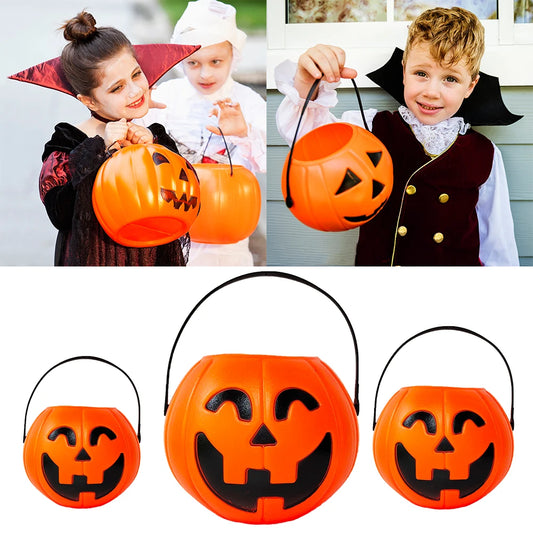 Halloween Pumpkin Candy Bucket