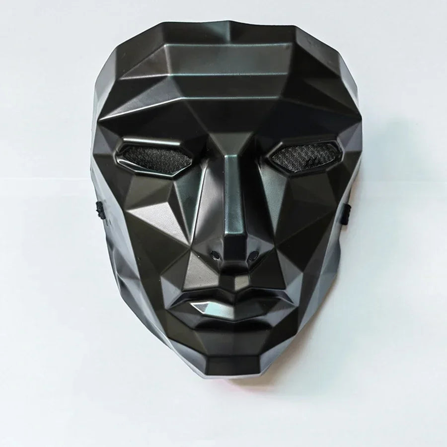 Halloween Cat Face PVC Mask