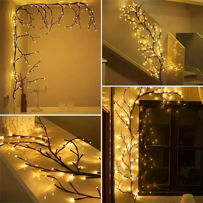 USB Willow Vine Branch LED Lights
