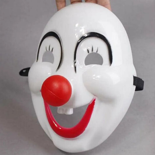 Halloween Red Nose Clown Mask