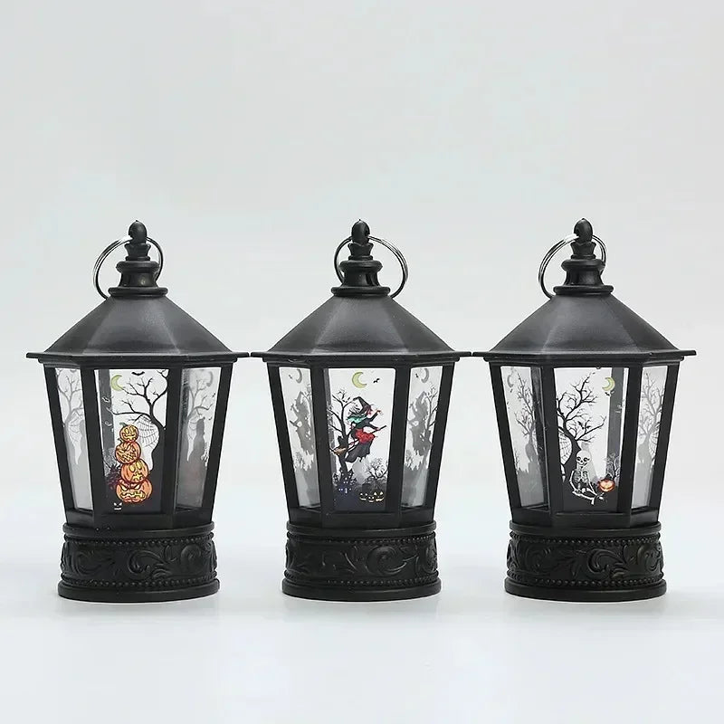 Halloween LED Pumpkin Ghost Lantern
