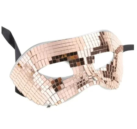 Disco Ball Mirror Face Mask