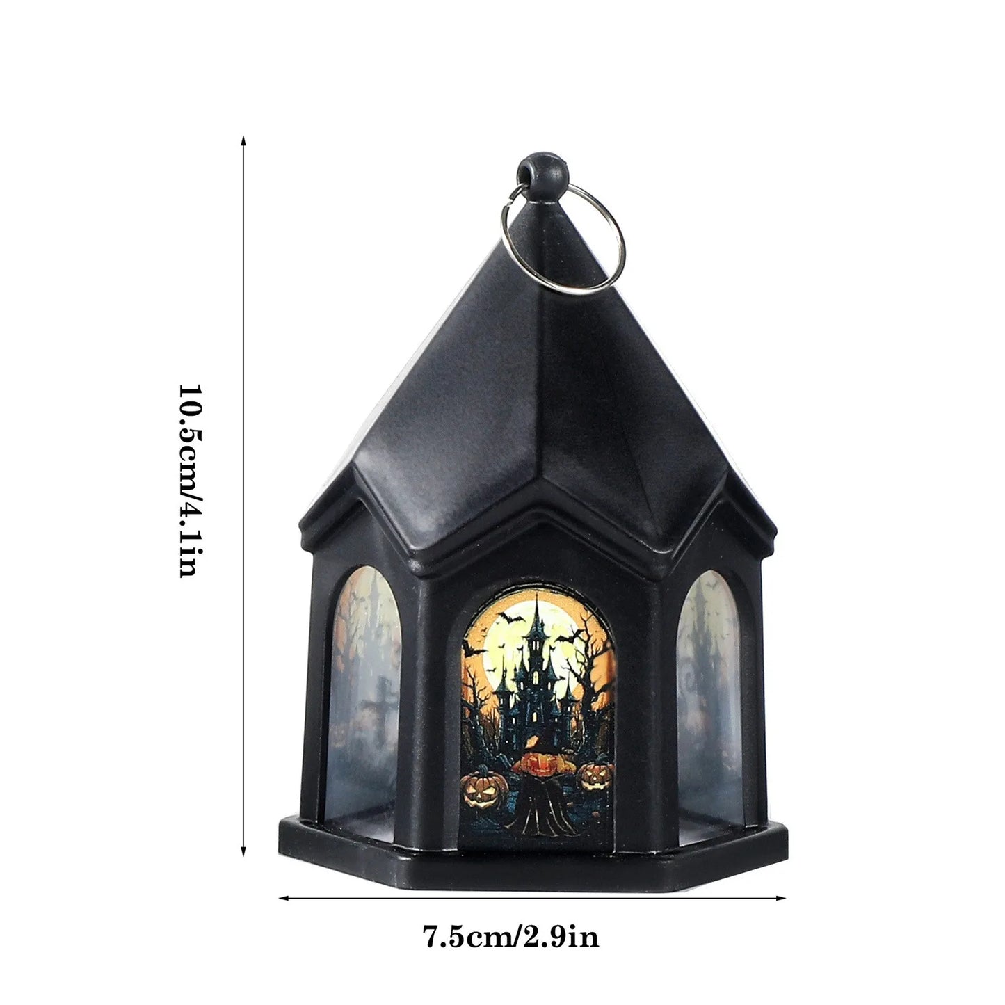 Halloween Castle Pumpkin Lantern