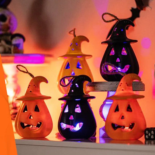 Pumpkin Skull LED Night Light