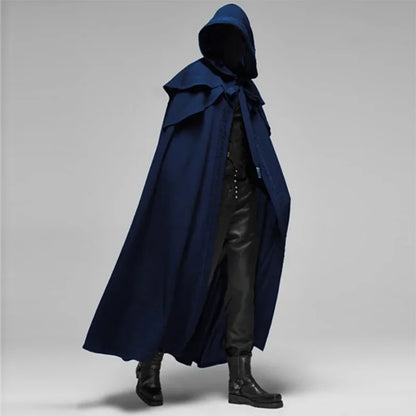 Medieval Gothic Hooded Cloak Cape