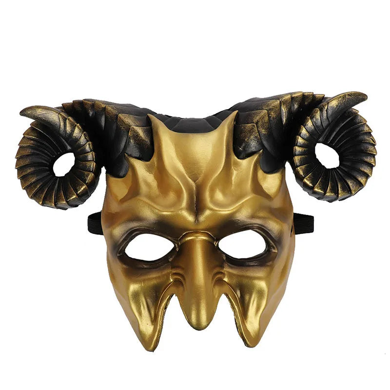 3D Bull Horn Mask