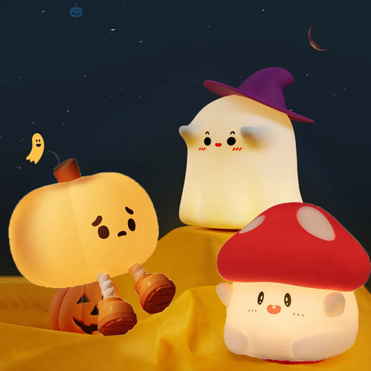 Halloween LED Silicone Night Light
