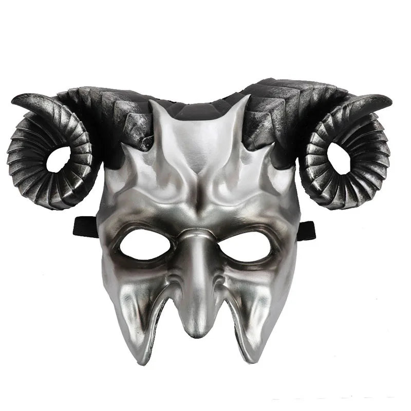 3D Bull Horn Mask