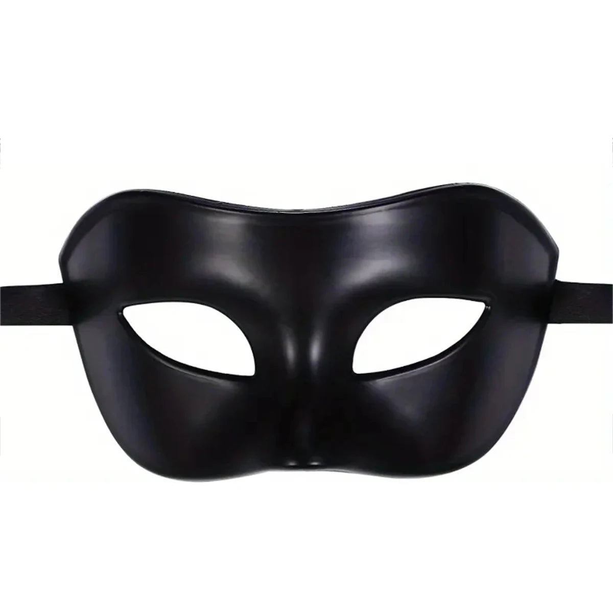Elegant Black Lace Masquerade Mask Set