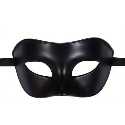 Elegant Black Lace Masquerade Mask Set