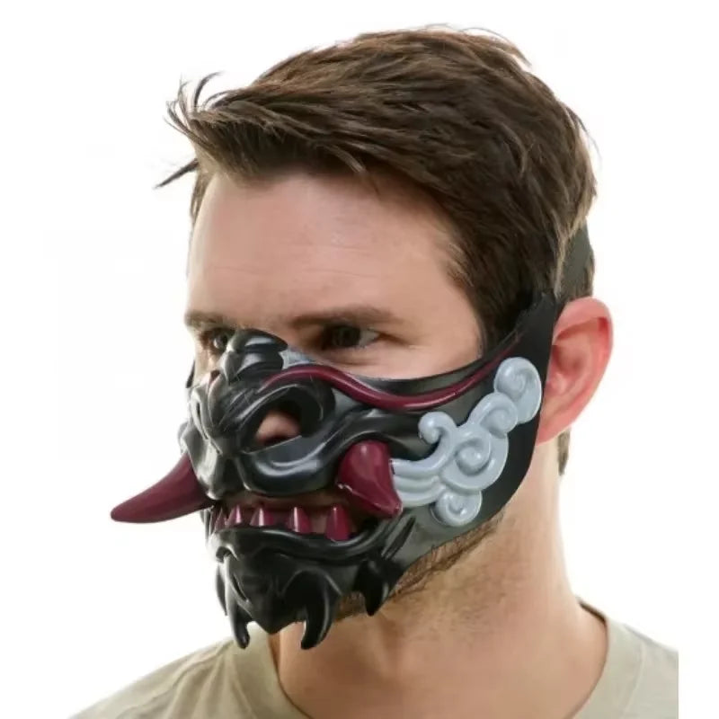 Japanese Samurai Devil Warrior Mask
