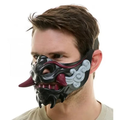 Japanese Samurai Devil Warrior Mask