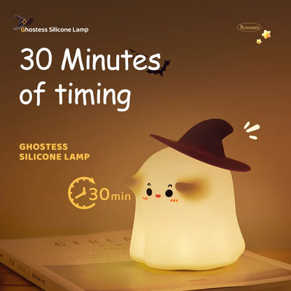 Halloween LED Silicone Night Light