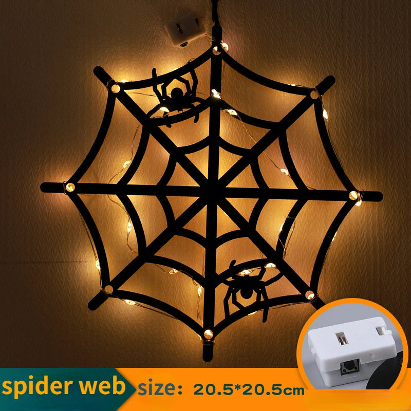 Halloween LED Hanging Castle and Ghost Lights