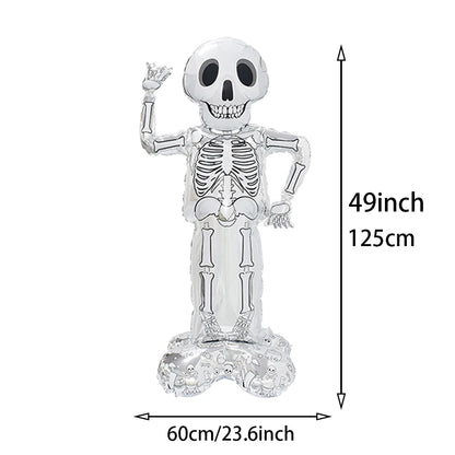 Halloween Plastic Tablecloth with Haunted House