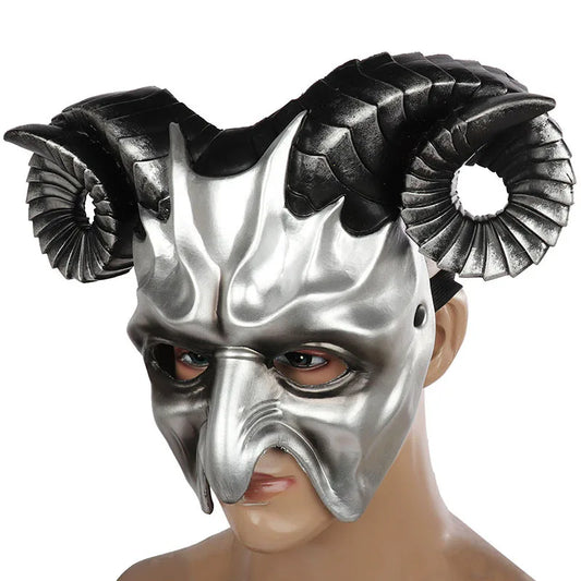 3D Bull Horn Mask