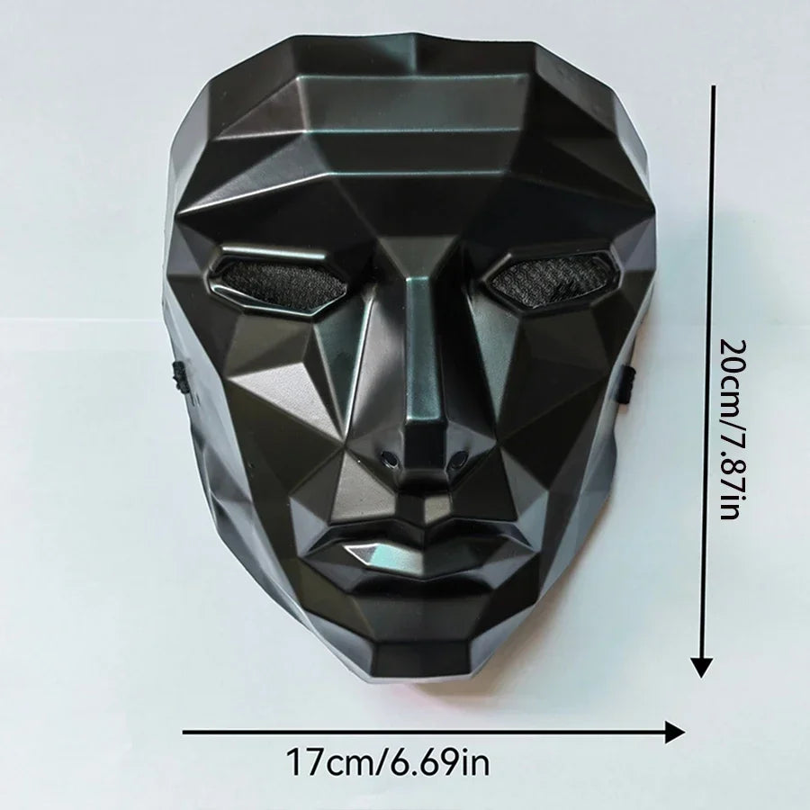 Halloween Cat Face PVC Mask