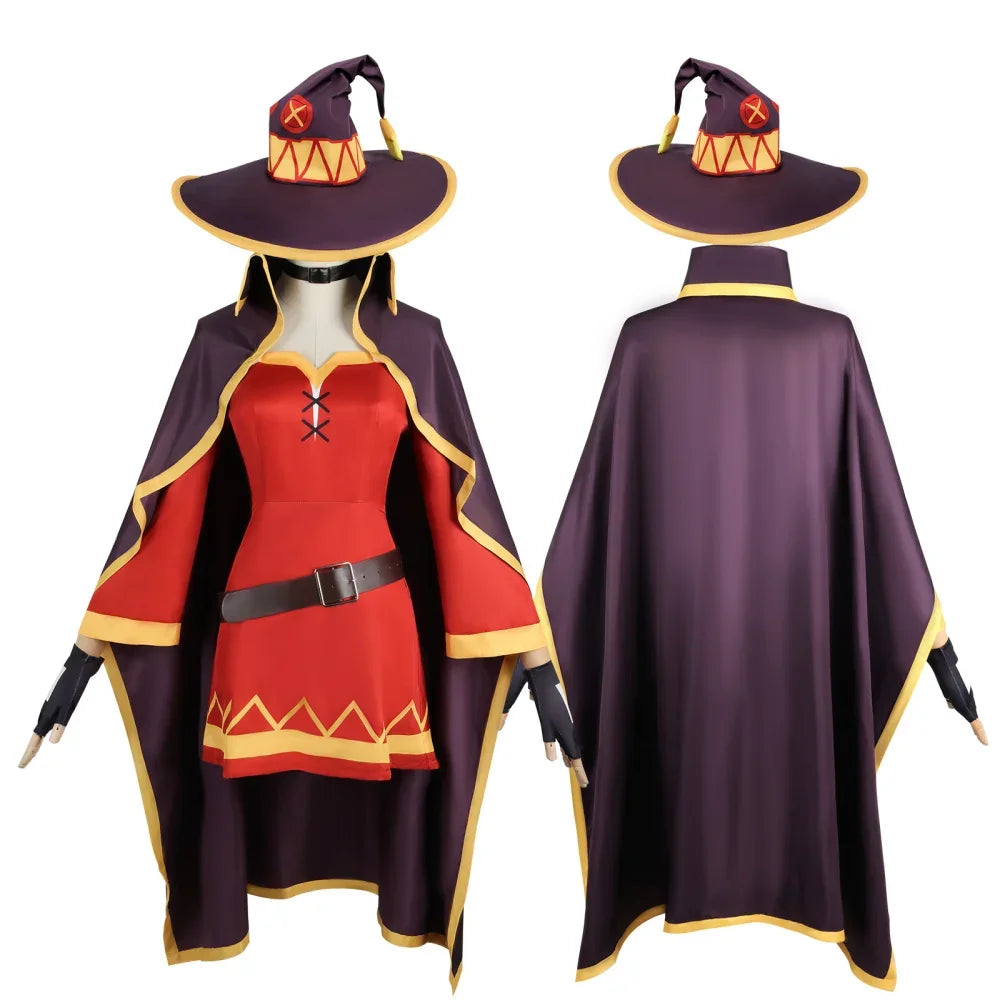 Megumin Anime Cosplay Costume