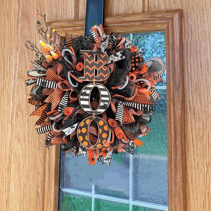 Halloween Front Door Wreath