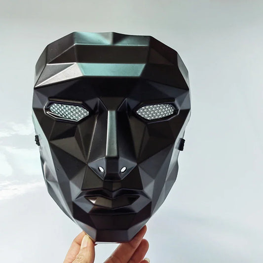 Halloween Cat Face PVC Mask
