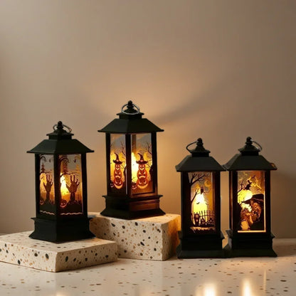 Halloween LED Pumpkin Ghost Lantern