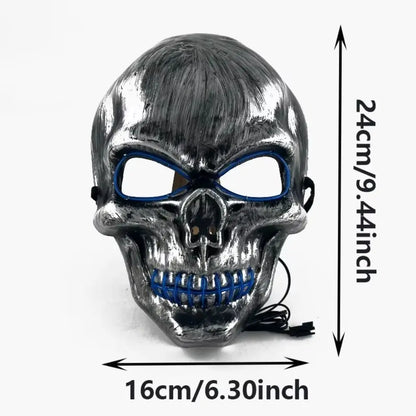 Luminous Ghost Skull Cosplay Mask