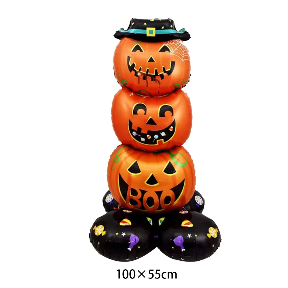 Halloween Plastic Tablecloth with Haunted House