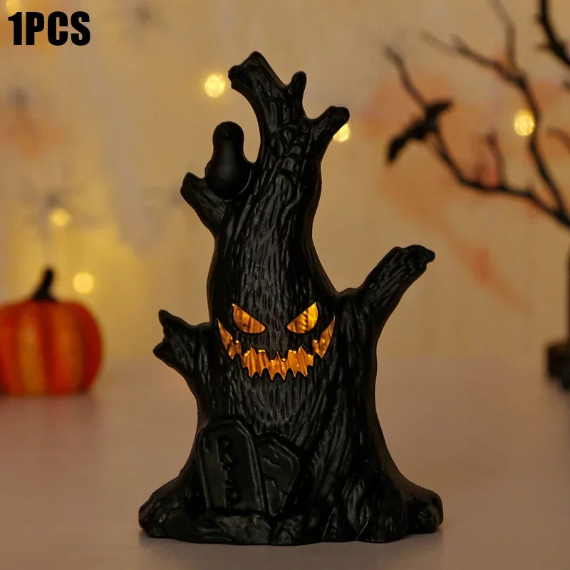 Halloween LED Ghost Tree Light