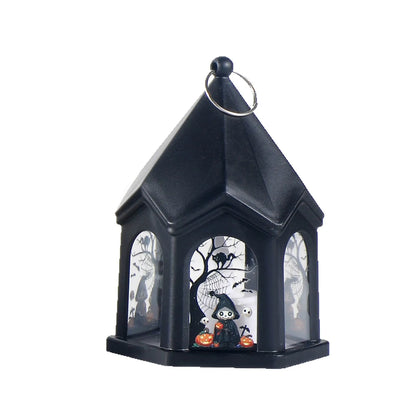 Halloween Castle Pumpkin Lantern