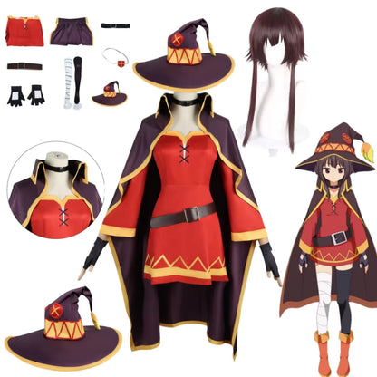 Megumin Anime Cosplay Costume