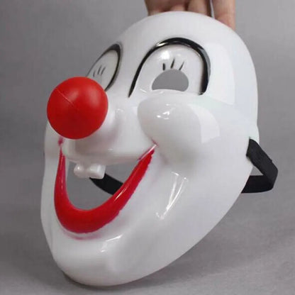 Halloween Red Nose Clown Mask