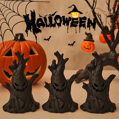 Halloween LED Ghost Tree Light