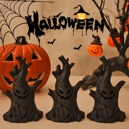 Halloween LED Ghost Tree Light