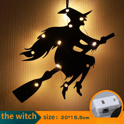 Halloween LED Hanging Castle and Ghost Lights