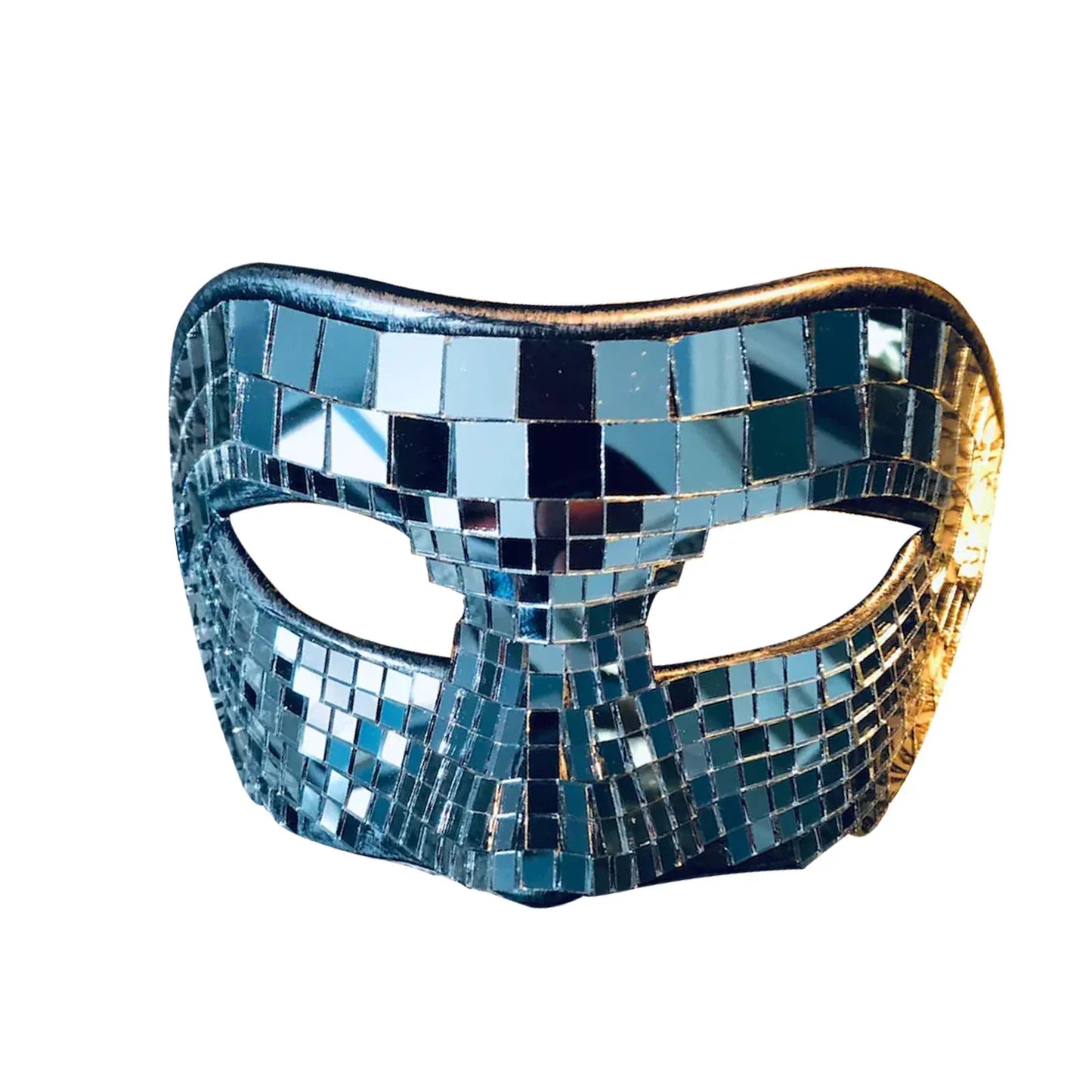Disco Ball Mirror Face Mask