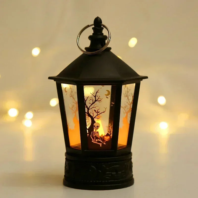 Halloween LED Pumpkin Ghost Lantern