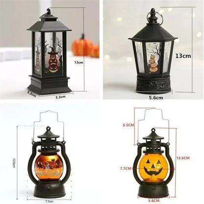 Halloween LED Pumpkin Ghost Lantern