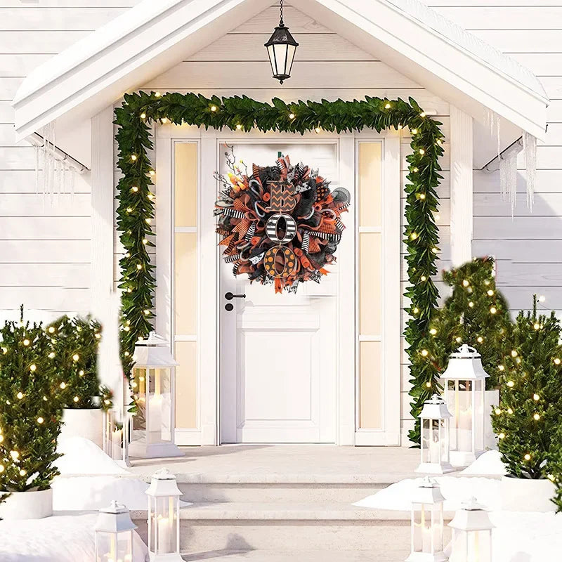 Halloween Front Door Wreath