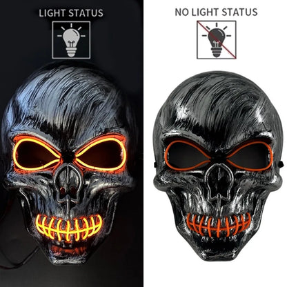 Luminous Ghost Skull Cosplay Mask