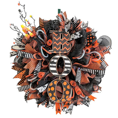 Halloween Front Door Wreath