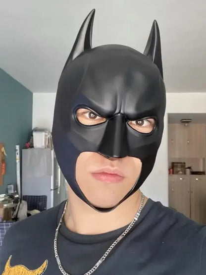 Latex Bat Mask for Halloween Cosplay