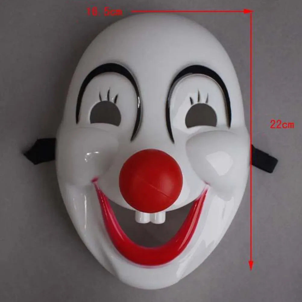 Halloween Red Nose Clown Mask