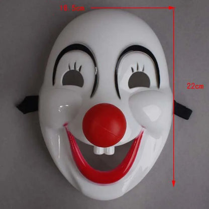 Halloween Red Nose Clown Mask